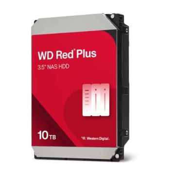 Western Digital Red Plus 10TB 3.5 inch 256MB cache 7200 RPM Internal NAS Hard Drive