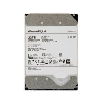 Western Digital Ultrastar DC 0F48155 HC570 22TB  7200RPM SATA3 6Gb/s 512M Internal Hard Drive
